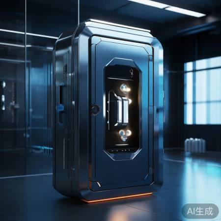 “人脸识别保险柜,安全又科技感