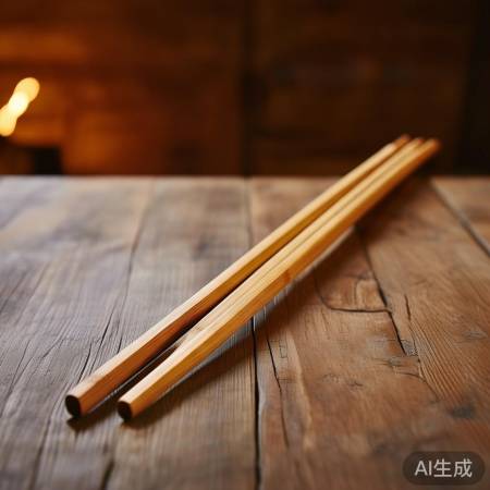 竹筷手感佳,耐热差。