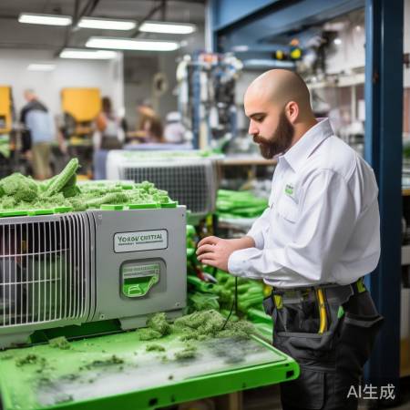 约克空调绿色维修，环保配件守护