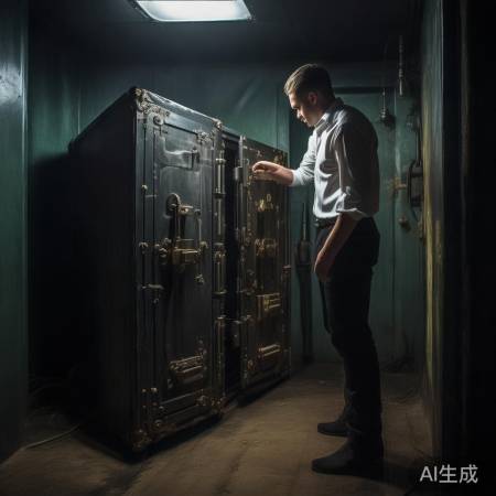 锁上保险柜，守护安全。