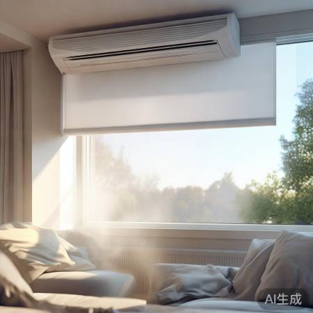 挂遮阳帘/换气节能凉快