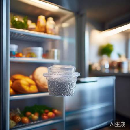 冰箱放干燥剂,储物防潮安心。