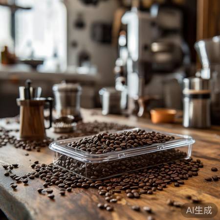 密封保存防潮防氧，咖啡豆最佳储