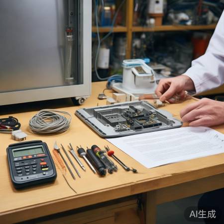 准备工具：万用表、螺丝刀、电源