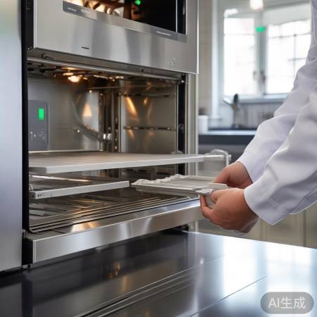 消毒柜安装完毕，恢复与测试