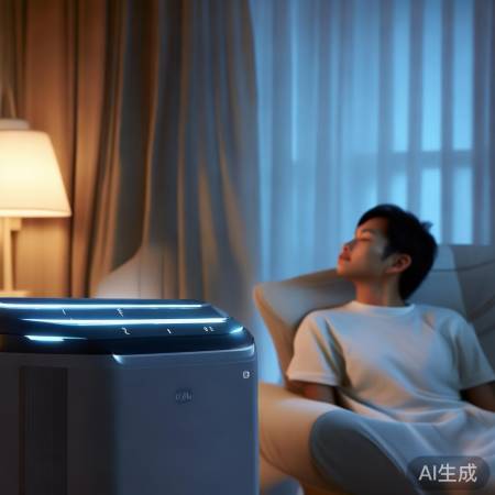 “智能空调，睡得舒心，晨醒清爽