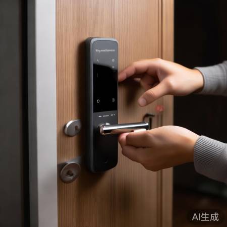 “指纹锁不工作？检查电池！选原