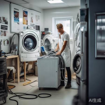 洗衣机水管更换成功！