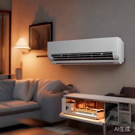 空调关后自动保护，运行片刻防冲