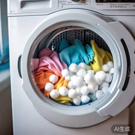 棉花洗衣新时尚,衣物更柔软!