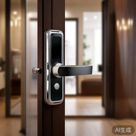 指纹锁守护家，安力保更坚固
