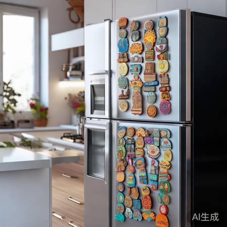 官网/公众号购广东省博冰箱贴,