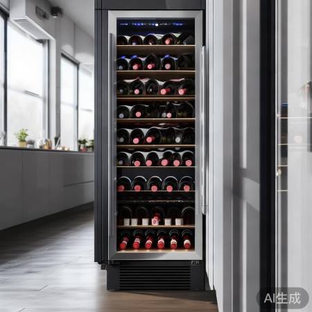 酒柜容量宜适中，大小随需选。