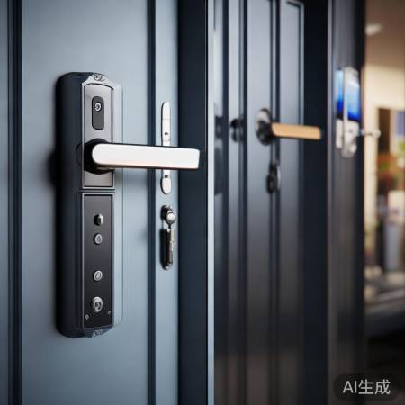 门锁开启：机械、电子、指纹，安