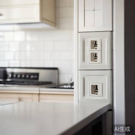 厨房插座至少预留2个，带开关更