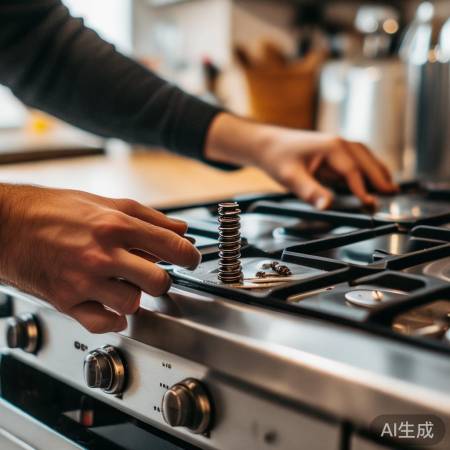 燃气灶电池弹簧更换指南