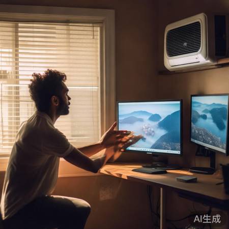 调整空调位置，改善显示遮挡