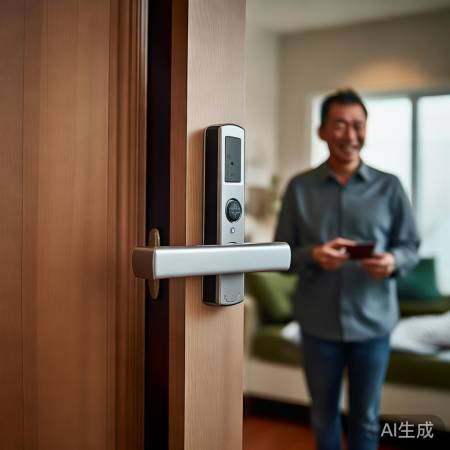 西门子指纹锁,中等价高性价比,