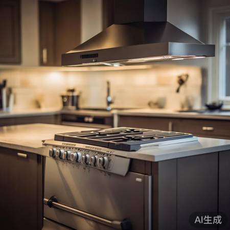 油烟机勿靠燃气灶，安全第一。