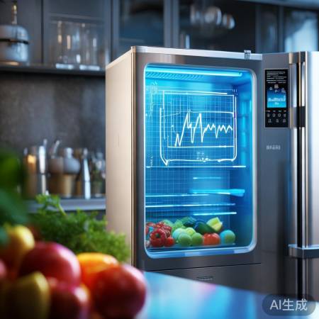 智能冰箱，热敏电阻，实时监测节
