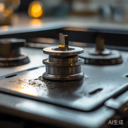 燃气灶点火器磨损，细砂纸恢复点