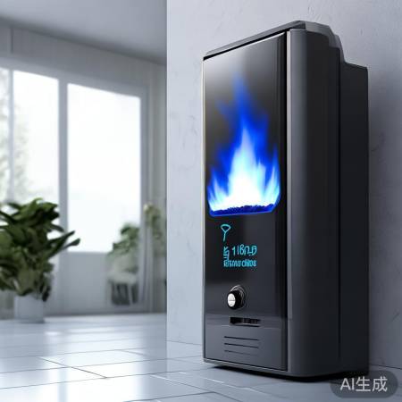 环保壁挂炉，低氮自动洁。