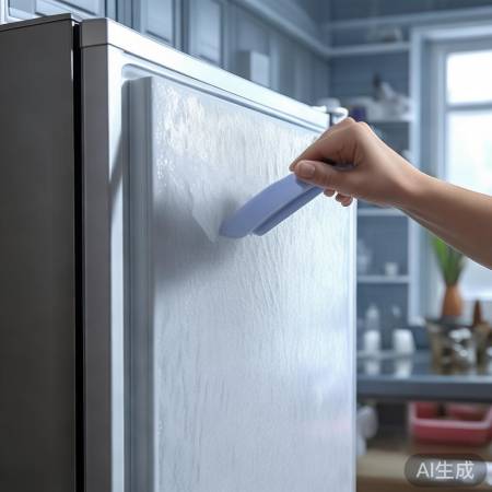 冰箱除霜，节能又高效。