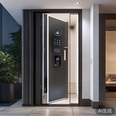 中档智能防盗门，万元左右性价比