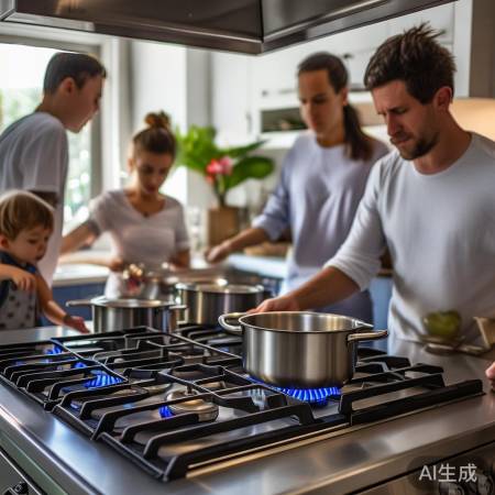 燃气安全使用，防泄漏。