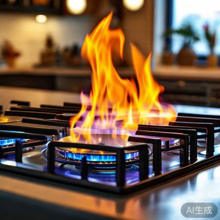 美大集成灶，高效节能，烹饪利器