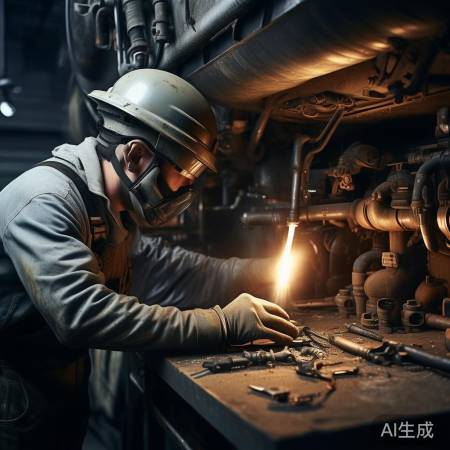 漏气维修：换管或紧固接口