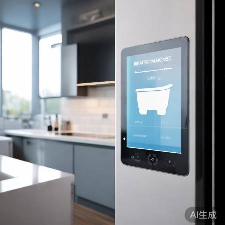 寻卫浴模式开关,图标或按钮皆可