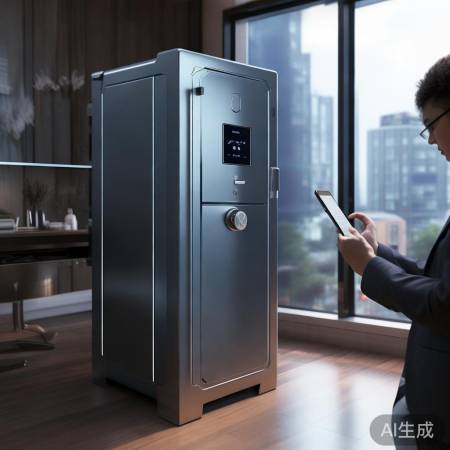 隆昌智能保险柜,手机APP远程