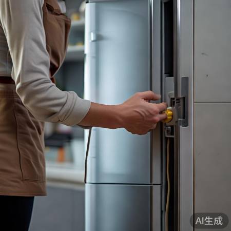 “冰箱清洗，先断电确保安全。”
