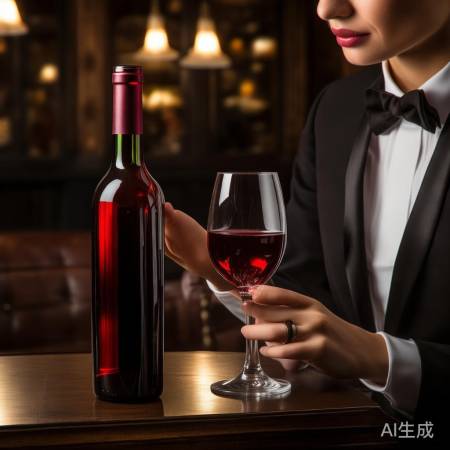 观色泽、闻香气、品口感，红酒品