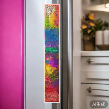 定制个性贴纸，冰箱门独领风骚。