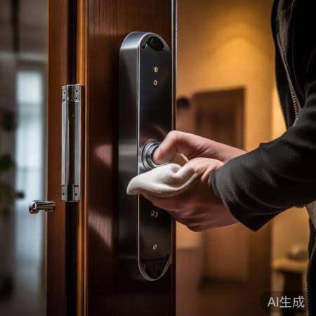 保养指纹锁，防静电，延长寿命