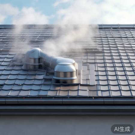 屋顶排烟孔，防水保温需注意