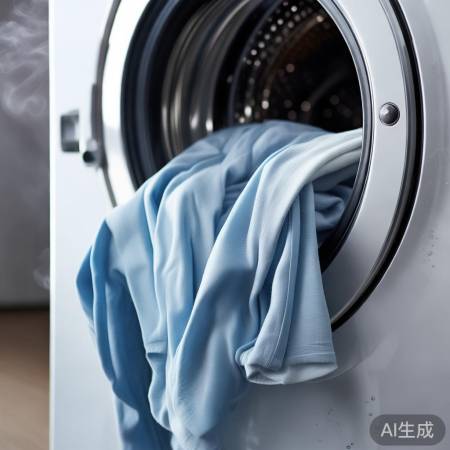 干洗后勿急开，衣物晾干更护衣。