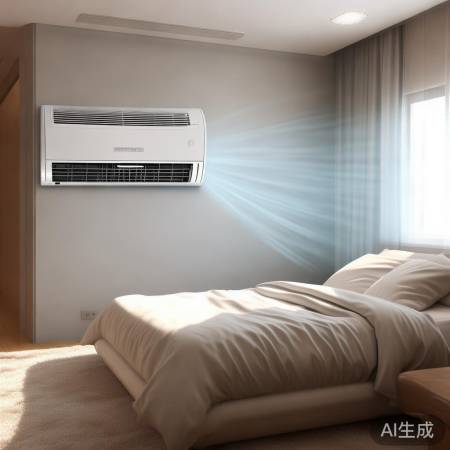 空调安装：床侧或中心，风均匀不