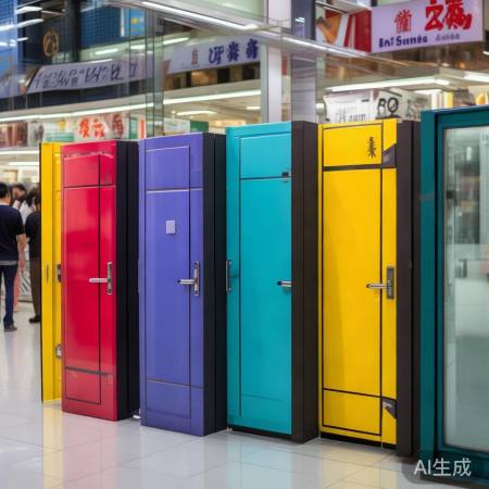 粤防盗门品牌，金锁雅洁盼盼口碑