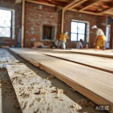 地板先铺保美观，防损防盗门无缝