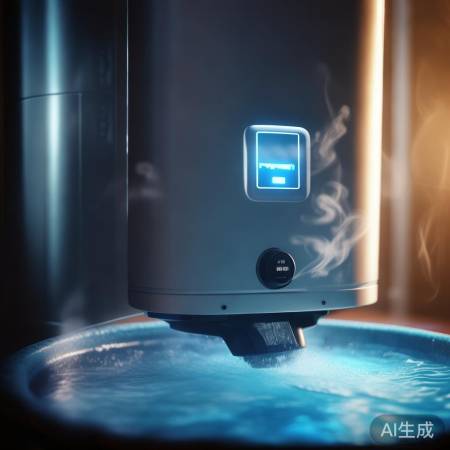 热水器预热，开启电源，嘀声提示