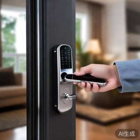 智能锁更便捷，手机遥控，出差搬