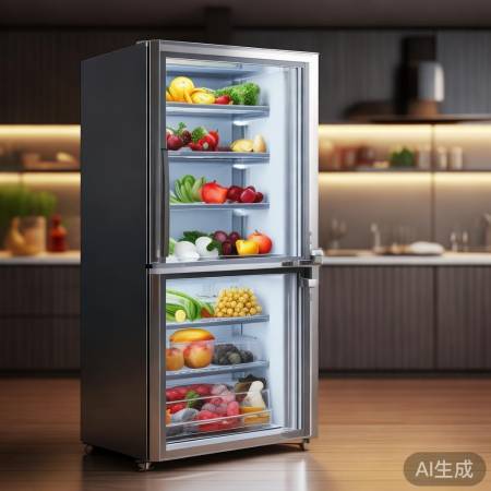 多功能美小冰箱，冷冻冷藏两不误