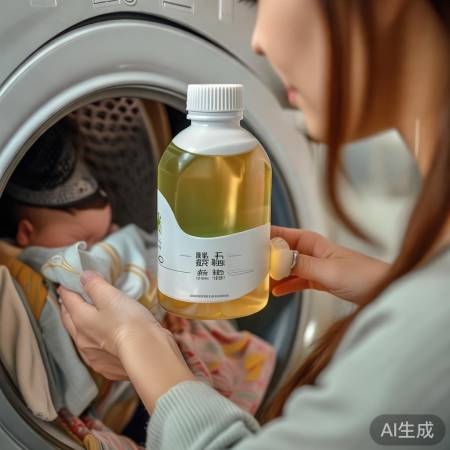 康佳生物酶洗衣液，温和除污，宝