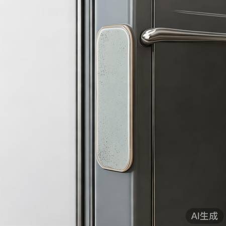 冰箱门上小巧冰箱贴,实用美观。