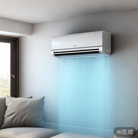 空调安装要高,避墙窗,不直吹人