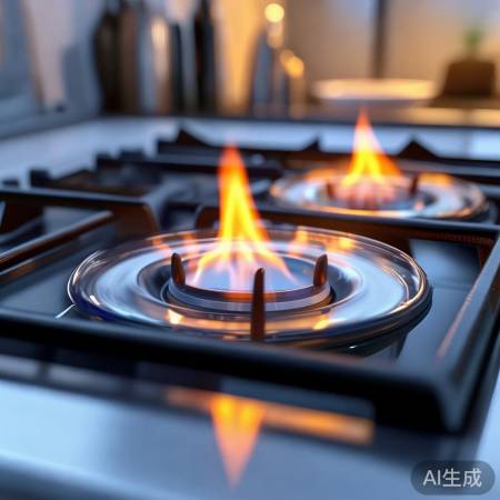 燃气灶关键硅胶,多才多艺材料。