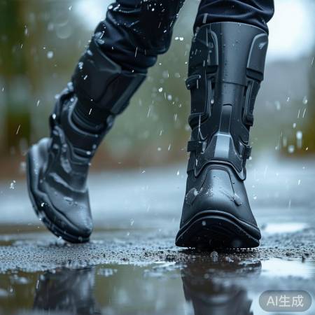 防滑护膝，雨天行走更安全